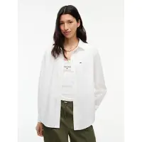 Tommy Hilfiger Damen Tops & T-Shirts Tjw Rlx Essential Shirt - Wit - Größe XS