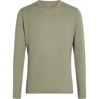 Icebreaker - Merinowolle-Unterhemd &ndash; Herren &ndash; M Merino 200 Oasis LS Crewe - M Merino 200 Oasis LS Crewe Lichen für Herren aus Wolle -