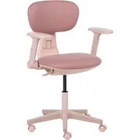 Beliani Professioneller Bürostuhl CORE in Rosa - (W) 68 x (H) 88 x (L) 68 cm | Gr.: onesize
