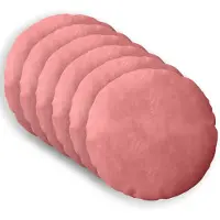 vidaXL Kissen mit Kissen HEERLEN 6 Stk. Rosa Samt