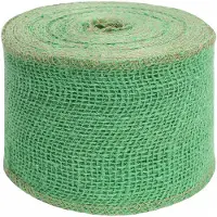vidaXL Juterolle 10 x 2500 cm Grün