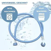 Famanu Wasserschlauch 2m - Aquastop für Waschmaschinen und Geschirrspüler