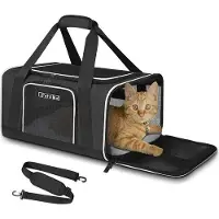 Famanu Haustierträger für Reisen - Ideal für kleine Hunde und Katzen