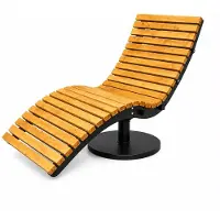 Mayaadi Home Wellenliege drehbar Sonnenliege Relaxliege Waldsofa Liegebank