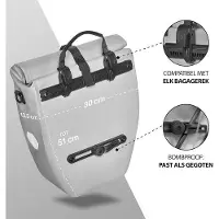 Famanu Fahrradtasche wasserdicht - 18-20 Liter
