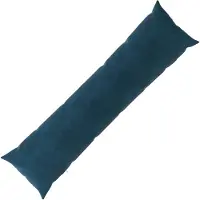vidaXL Kissen mit Kissen HEERLEN Blau 40 x 145 cm Samt