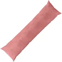 vidaXL Kissen mit Kissen HEERLEN Rosa 40 x 145 cm Samt