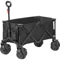 Famanu Strandtrolley mit All Terrain Big Wheels - Faltbar und robust