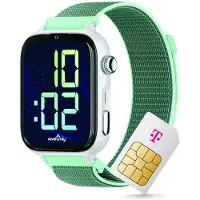 Savefamily Telekom SaveWatch Plus 2 Ocean, weiße Kinder Smartwatch GPS, Kamera & SOS Knopf mit optionaler Telekom SIM-Karte