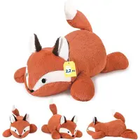 Sonstiges Gewichtetes Kuscheltier Fuchs 2,2 kg 65 cm Plüsch Kissen Spielzeug Geschenk Kinder Erwachsene