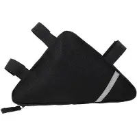 OEM Rennrad-Tasche - für Smartphone, Geldbörse, Schlüssel, Werkzeug - für Rennrad, Mountainbike, Tourenrad - Fahrradaccessoires - Schwarz