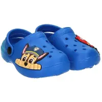 Cerdá PAW Patrol Clogs für Jungen und Mädchen, blau, 100% Eva mit Chase- und Marshall-Stiften, verstellbarem Rückengurt, leicht und bequem für Strand, Pool und Sommer, blau, 30/31 EU