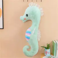 Sonstiges Seepferdchen Kuscheltier 50 cm Grün Plüsch Kissen Stofftier Geschenk
