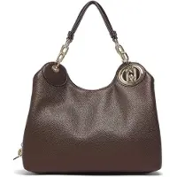 Liu Jo Damen Umhängetaschen Faiza - Boston Bag - Bruin - Größe ONESIZE