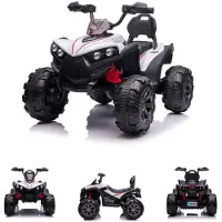 Chipolino Kinder Elektroquad ATV FX Sport, MP3-Anschluss, 2 Motoren, Lichter
