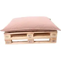 TexDeko Cord Palettenkissen (Sitzkissen)120x80x18cm-Weicher Cordstoff, wasserabweisend, UV-beständig, waschbarer Bezug, Indoor & Outdoor (Cappuccino)