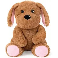 Sonstiges Wärmekissen Stofftier Hund 0,8 KG Mikrowelle 25cm Rosa