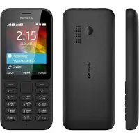 Nokia A00023207 215 Smartphone Dual-SIM (5,08 cm (2,4 Zoll) Display, 0,3 Megapixel Kamera, GSM-Dualband, 8MB RAM, Bluetooth 3.0, micro-USB 2.0) schwar