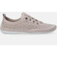Venezia Damen Slipper Mokassins Loafer Halbschuhe - Beige Schuhe mit elastischer Schnürung aus Echtes Leder Beige Größe 38