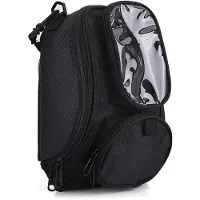 Famanu Motorradtasche - Wasserfest, Magnetische Befestigung - Schwarz