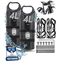 Famanu Fahrradtaschen wasserdicht | 8L Kapazität | Vorderrad Montageset