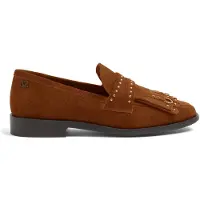 Lazamani Loafer Damen Cognac Wildleder