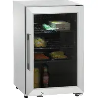 Bartscher Glastürenkühlschrank GTK3-121 mit UV-Filterglas, 3 Zwischenablagen