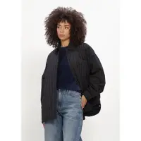 Catwalk junkie Damen Blazers Light Padded Check Jacket - Donkerblauw - Größe 36