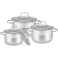 Maestro MR-3512-6L 6-teiliges Topfset (2,9l, 5,1l, 6,5l)