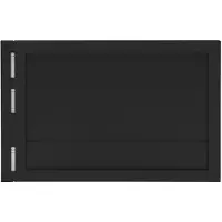 StarTech.com Trennwand Tür - Halbtür Schwingtür für Durchgänge - Kiefernholz - 90 x 60 cm - Beidseitig schwenkbar - 3 Scharniere - Modernes Design