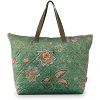 Pip studio Tilda Tote Bag Large Mumbai Morning Green 66x20x44cm