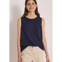 Cecil Blusentop Sommershirt, Viskose, ärmellos