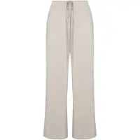 Hunkemoller Pyjamahose Gestreift Jersey Grau