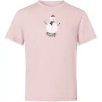 Super.natural K Snowman Tee dusty rose/various (66J) 128