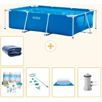 Intex Rechteckiger Frame Pool - 300x200x75 cm - 6-teilig S20056