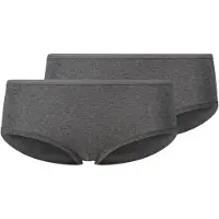Skiny Panty "Panty Advantage Cotton Stretch Panty 2er Pack", Damen, Gr. L, grau, Obermaterial: 95% Baumwolle CO. 5% Elasthan EL., Unterhosen Panty
