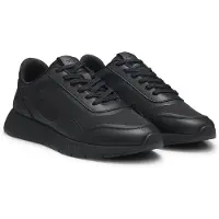 BOSS Sneakers aus verschiedenen Materialien mit geriffelter Sohle Grösse 43