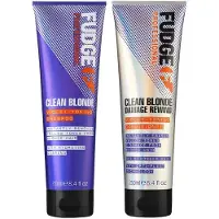 Fudge Clean Blonde Violet Duo Pack - 2x250ml