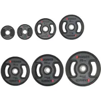 Hammer Sport Hantelscheibe 50 mm 25 kg, PU