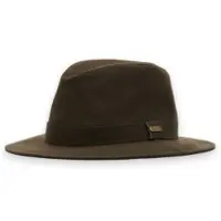 Barbour für Damen. LHA0401 Vintage-Buschhut aus gewachster Baumwolle, olivgrün (L), Lässig