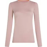 Icebreaker - Merinowoll-Base Layer - W Merino 260 Oasis LS Crewe Pink Quartz für Damen aus Wolle - Größe M - Rosa