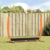 Markenlos Baseball-Trainingsnetz aus robustem Polyester, 250 x 106,5 x 210 cm, für Training und Freizeit