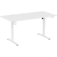 Hjh OFFICE Elektrisch höhenverstellbarer Schreibtisch Worktime Computertisch höhenverstellbar 72.0 - 118.0 x 160.0 x 80.0 cm