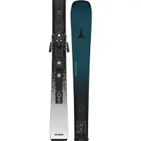 Atomic - Ski Set inkl. Bdg. - Skis de piste - Redster Q6 + Mi 12 GW 2027 für Herren aus Holz - Größe 164 cm - Grau