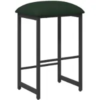 vidaXL Barhocker Dunkelgrün 40 x 32 x 74 cm Holzwerkstoff