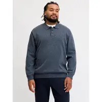 Jack & Jones Basic Plus Size Langarm-polo