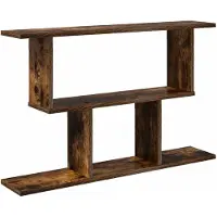 vidaXL Wandregal Raucheiche 80 x 15 x 50,5 cm Holzwerkstoff