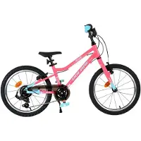 Volare Milano Kinderfahrrad - Mädchen - 18 Zoll - Nexus 3 - Rosa