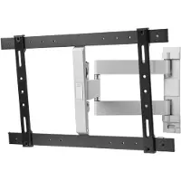 One For All WM6654 90' Turn 180 TV-Wandhalterung (neigbar, schwenkbar, geeignet für TVs bis 90 Zoll), Farbe:Schwarz