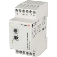 Carlo gavazzi Niveauforstærkerrelæ 2 niveauer 230VAC DIN-skinne 2 x 8A relæ B: 36mm